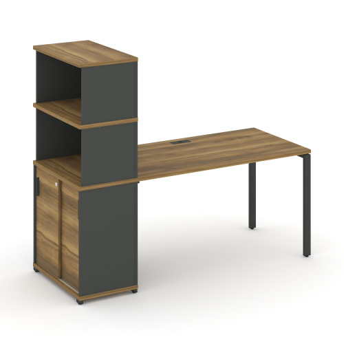 Стол офисный с опорным шкафом-купе Concept CN.SP-243 Стол офисный с опорным шкафом-купе Concept CN.SP-243