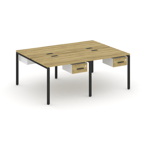 Бенч-система на 4 места с подвесными тумбами Concept CN.DRS-129 фото 6 Бенч-система на 4 места с подвесными тумбами Concept CN.DRS-129 фото 6