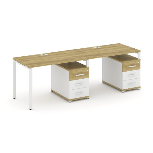 Бенч-система на 2 места с 2 опорными тумбами Concept CN.ORS-310 фото 11