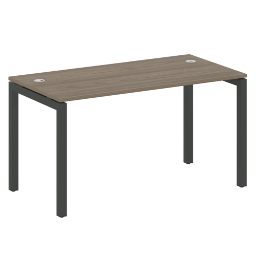 Стол офисный на П-обр. м/к Metal System Quattro 50БП.СП-3