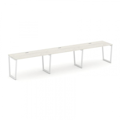 Style Project Рабочая станция 1 сторон. SN-4T2.ORS-042 Акация Лорка/Металл Антрацит/Заглушка Пластик фото 12