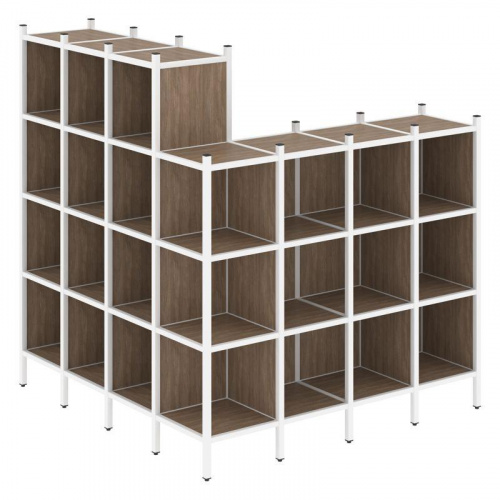 Стеллаж офисный угловой Loft VR.L-60 фото 3 Стеллаж офисный угловой Loft VR.L-60 фото 3