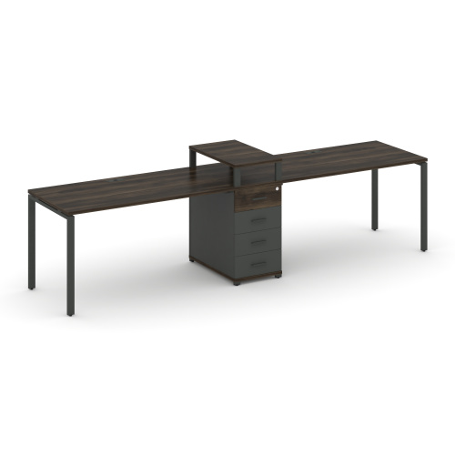 Бенч-система на 2 места с 1 опорной тумбой Concept CN.ORS-420 фото 3