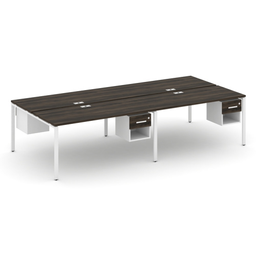 Бенч-система на 4 места с подвесными тумбами Concept CN.DRS-140 фото 10