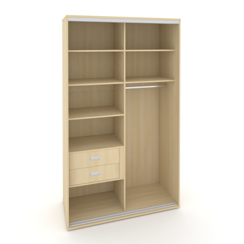 Корпус 2-х секционного шкафа высокого L=1600мм Maris SH.K2-6.1 K6 Корпус 2-х секционного шкафа высокого L=1600мм Maris SH.K2-6.1 K6