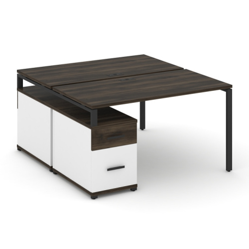 Бенч-система на 2 места с опорной тумбой Concept CN.DRS-307 фото 9