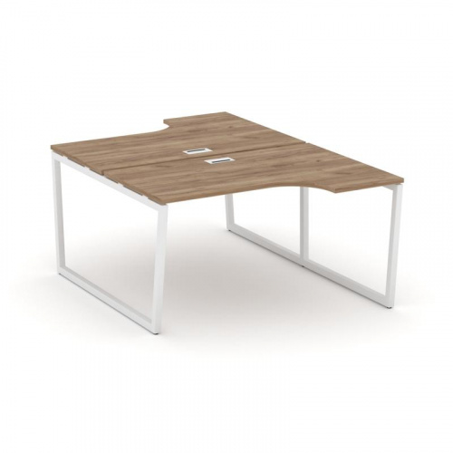 Style Project Рабочая станция эргоном. SN-4T2.DRPA-012 Акация Лорка/Металл Антрацит/Заглушка Пластик фото 10