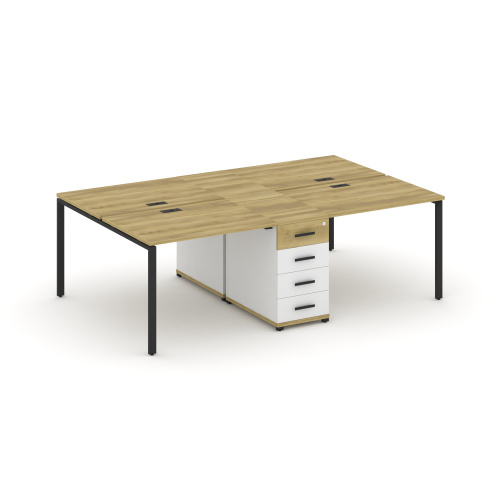 Бенч-система на 4 места с 1 опорной тумбой Concept CN.DRS-417 фото 6 Бенч-система на 4 места с 1 опорной тумбой Concept CN.DRS-417 фото 6