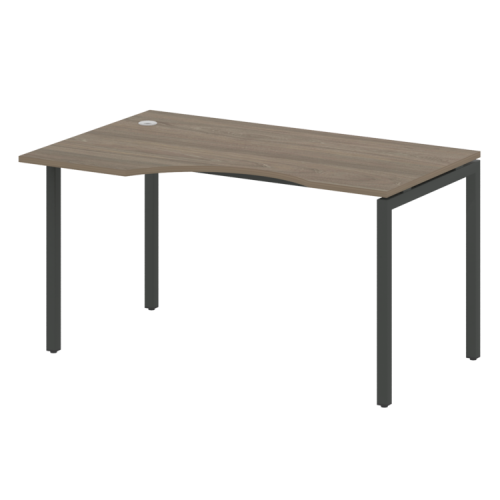 Стол криволинейный левый на П-обр. м/к Metal System Quattro 40БП.СА-2 (L) фото 2 Стол криволинейный левый на П-обр. м/к Metal System Quattro 40БП.СА-2 (L) фото 2