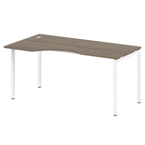 Стол криволинейный левый на П-обр. м/к Metal System Quattro 40БП.СА-1 (L) Стол криволинейный левый на П-обр. м/к Metal System Quattro 40БП.СА-1 (L)