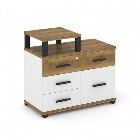 Тумба приставная с 4 ящиками Concept CN.TSP-011 B