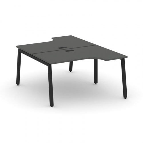 Style Project Рабочая станция эргоном. SN-5A.DRPA-002 Дуб Наварра/Металл Антрацит 1580*1232/1992*750 фото 13