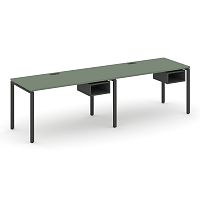 Бенч-система на 2 места с подвесными тумбами Concept CN.ORS-104