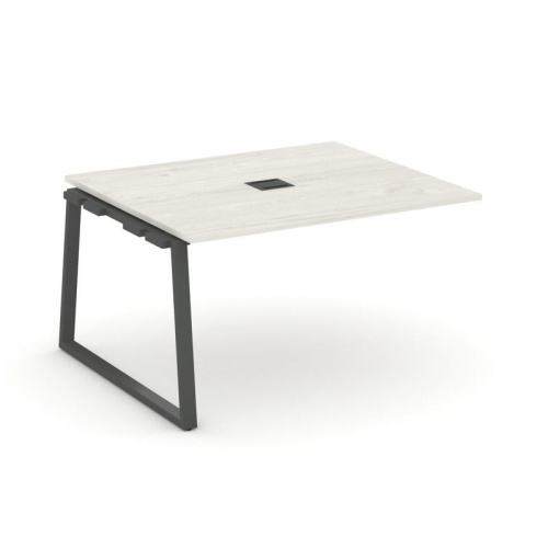 Style Project Проходной наб. элем. перег. стола SN-6T1.NSPRG-034 Акация Лорка/Металл Антрацит/Заглуш фото 24