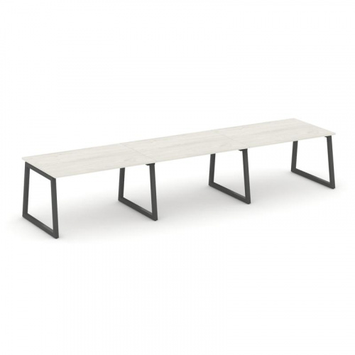 Style Project Стол переговорный SN-5T1.SPRG-021.3 Акация Лорка/Металл Антрацит 2940*980*750 фото 24