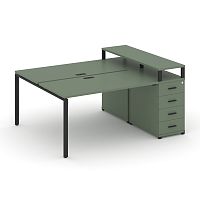 Бенч-система с 1 опорной тумбой Concept CN.DRS-410