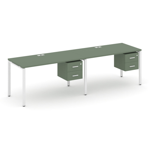 Бенч-система на 2 места с подвесными тумбами Concept CN.ORS-113