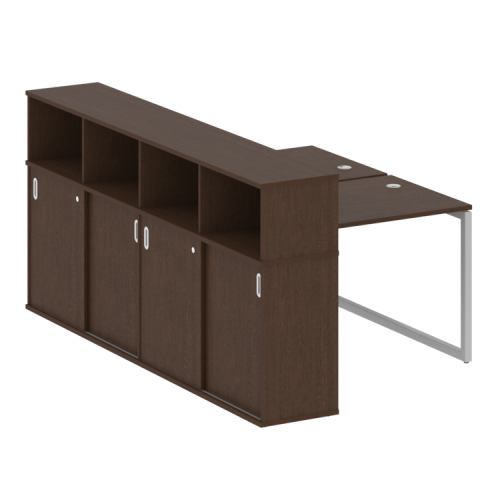 Бенч-система с шкафом-купе на О-обр. м/к Metal System Quattro 40БО.РС-СШК-4.1 фото 6 Бенч-система с шкафом-купе на О-обр. м/к Metal System Quattro 40БО.РС-СШК-4.1 фото 6