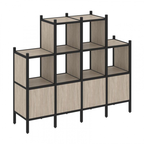 Стеллаж офисный прямой Loft VR.L-16 фото 3 Стеллаж офисный прямой Loft VR.L-16 фото 3