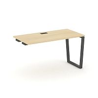 Style Project Стол-приставка к опор. элем. SN-6T2.OPRS-003 Акация Лорка/Металл Антрацит/Заглушка Пла