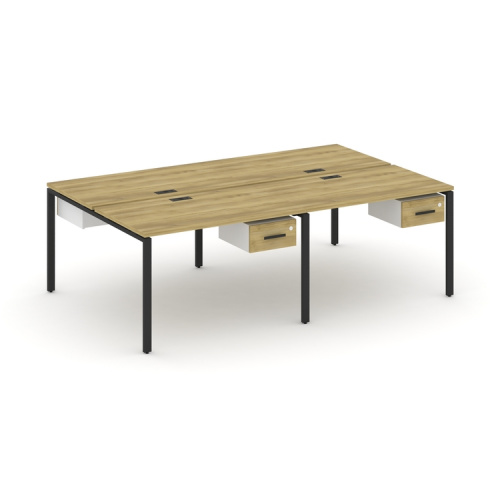 Бенч-система на 4 места с подвесными тумбами Concept CN.DRS-130 фото 6