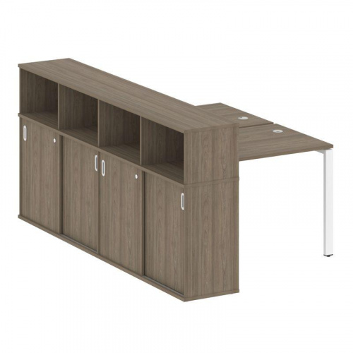 Бенч-система с шкафом-купе на П-обр. м/к Metal System БП.РС-СШК-4.1 фото 15