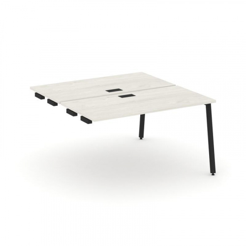 Style Project Стол-приставка к опор. элем. SN-4A.DPRS-024 Белый/Металл Антрацит 1580*1632*750 фото 5