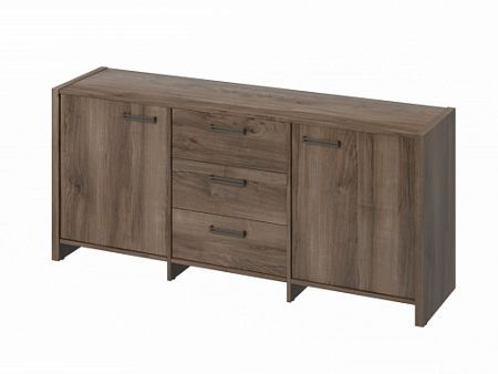 Тумба трехсекционная FB-13-01.D. Орех Пацифик Табак