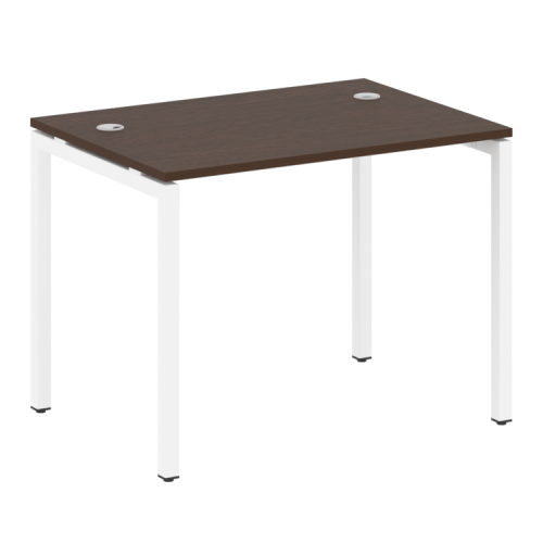Стол офисный на П-обр. м/к Metal System Quattro 40БП.СП-1 фото 5