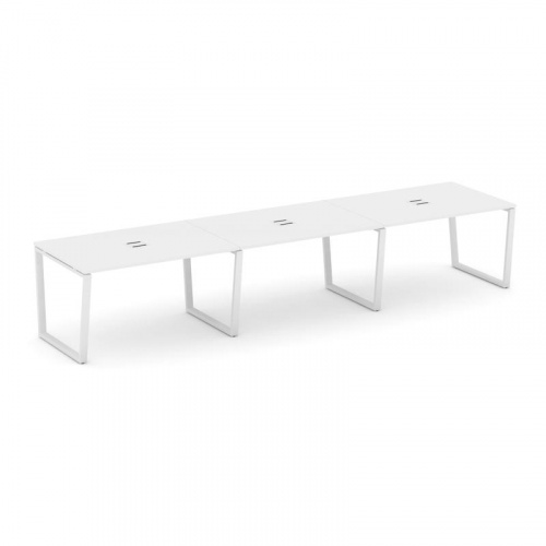 Style Project Стол переговорный SN-6T2.SPRG-022 Акация Лорка/Металл Антрацит/Заглушка Металл Антраци фото 17