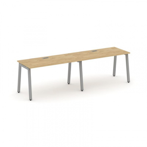 Style Project Рабочая станция 1 сторон. SN-5A.ORS-002 Дуб Табак/Металл Белый 2360*600*750 фото 12