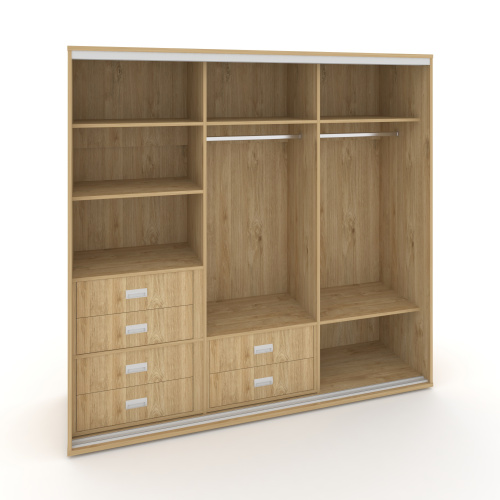 Корпус 3-х секционного шкафа низкого L=1619мм Maris SH.K3-1.2 K7 фото 4