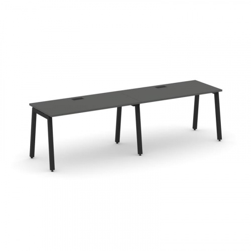 Style Project Рабочая станция 1 сторон. SN-5A.ORS-002 Дуб Табак/Металл Белый 2360*600*750 фото 2