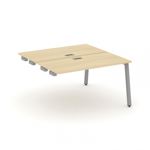 Style Project Стол-приставка к опор. элем. SN-5A.DPRS-003 Дуб Табак/Металл Белый 1380*1232*750 фото 13