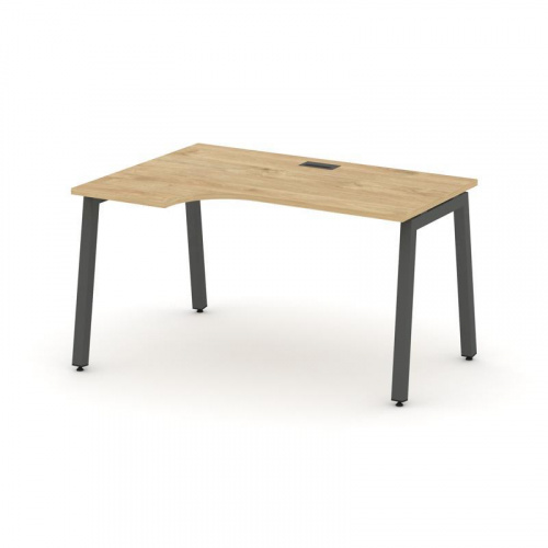 Style Project Стол рабочий эргоном. SN-5A.SPA-021(L) Дуб Табак/Металл Белый 1380*800/980*750 фото 27 Style Project Стол рабочий эргоном. SN-5A.SPA-021(L) Дуб Табак/Металл Белый 1380*800/980*750 фото 27