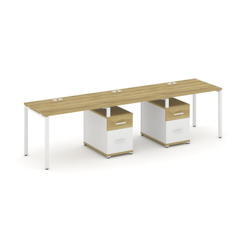 Бенч-система на 3 места с 2 опорными тумбами Concept CN.ORS-337 фото 11