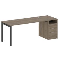 Бенч-система с тумбой на П-обр. м/к Metal System Quattro 50БП.РС-СТП-1.4